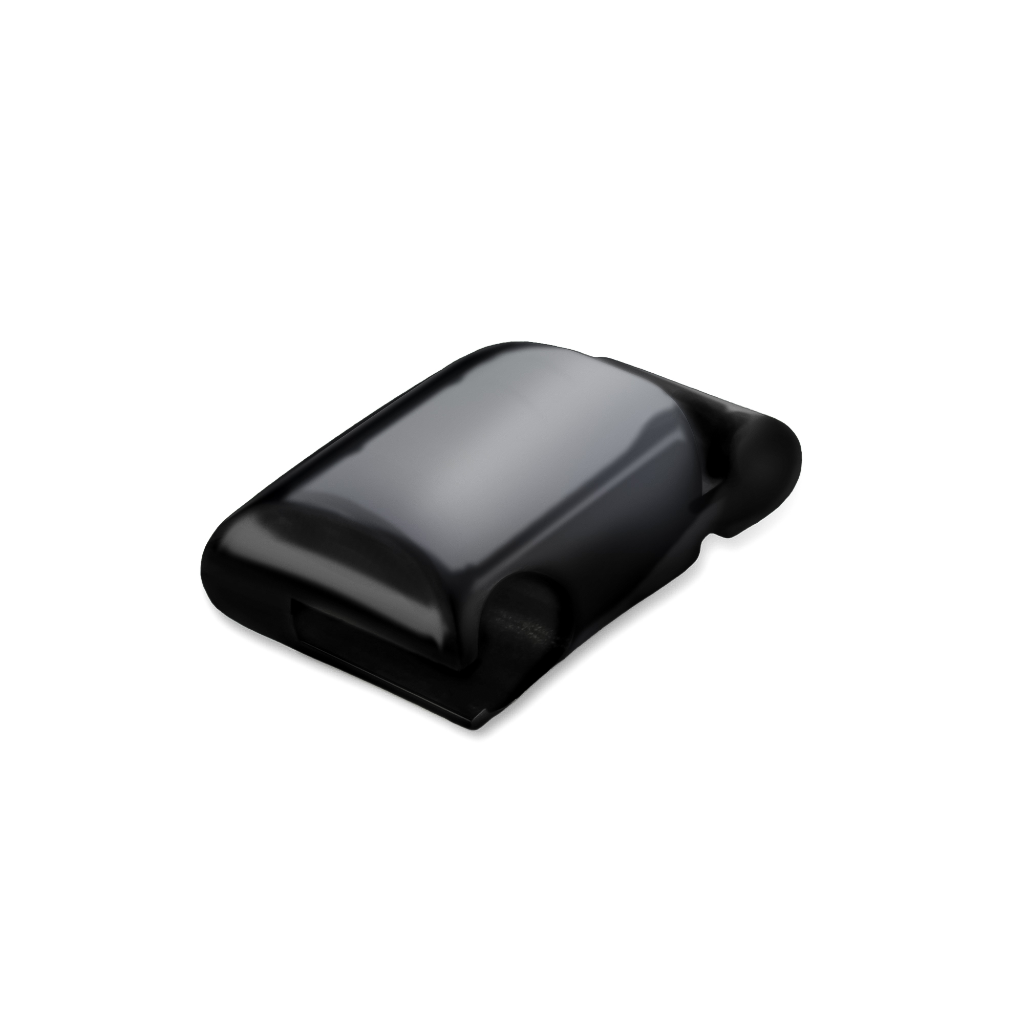 Geflochtenes Herrenarmband mit Beads Schwarz - Wunschtext