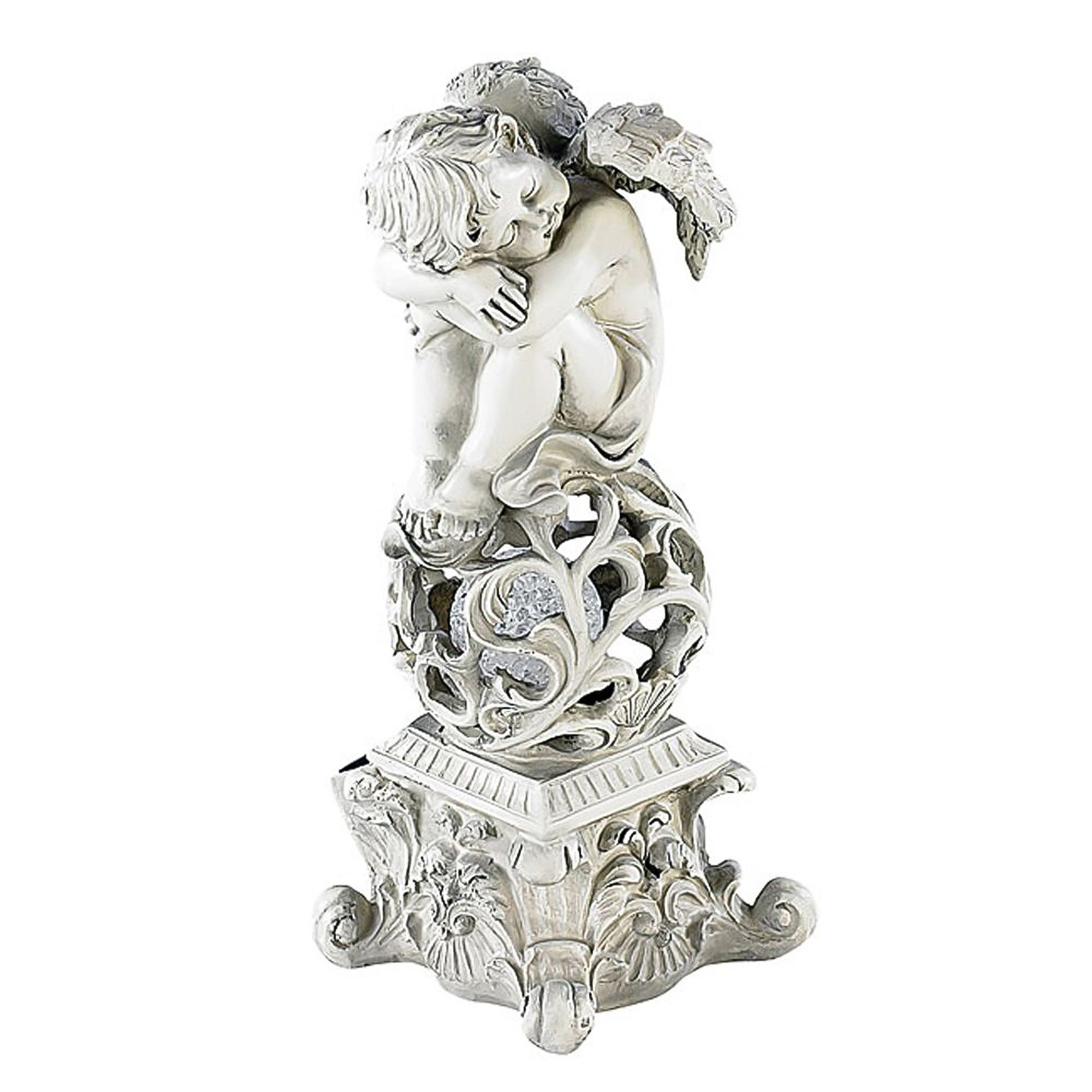 Grabschmuck – Grabengel mit Solarlicht